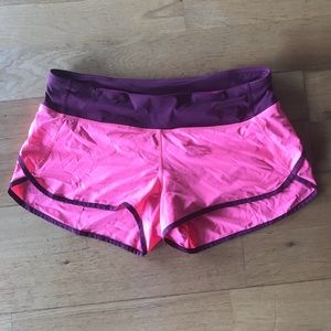 Lulu lemon speed shorts